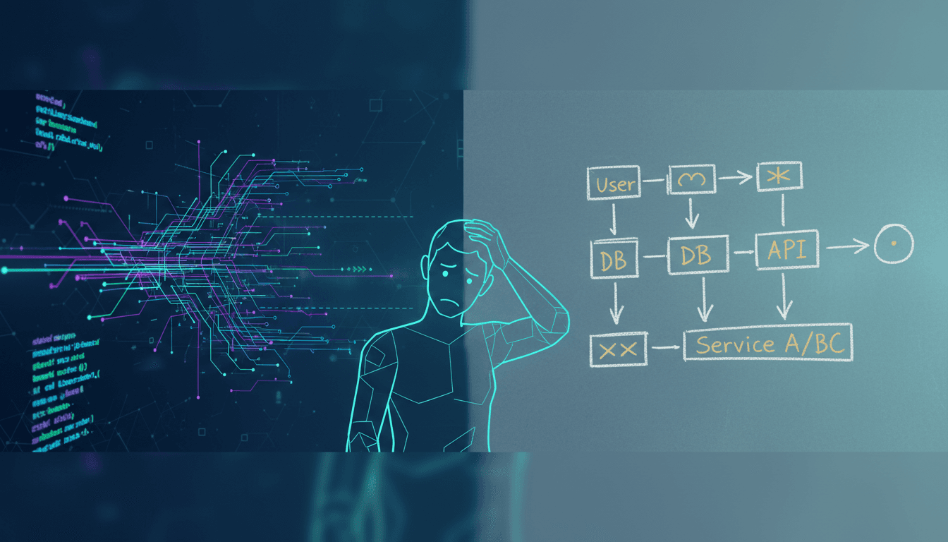 Illustration for: Your AI Coding Assistant Is Making Your Team Dumber (And Your Code Worse)