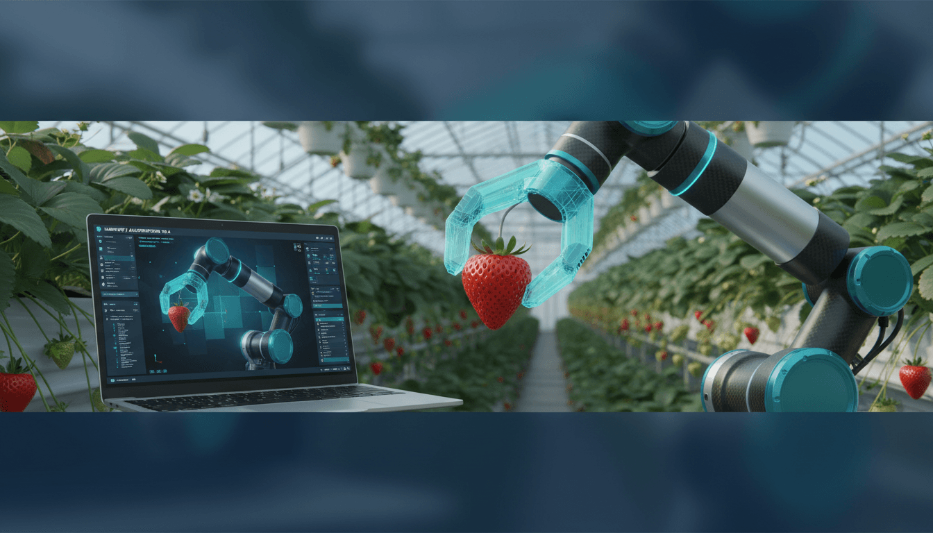 Illustration for: Automate Strawberry Harvesting: A Proven 84% Success Blueprint